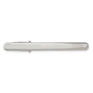 Stainless Steel Polished Tie Bar Clip, 4 x 57mm